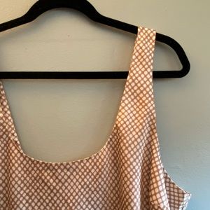 Abercrombie Gingham Silk Dress